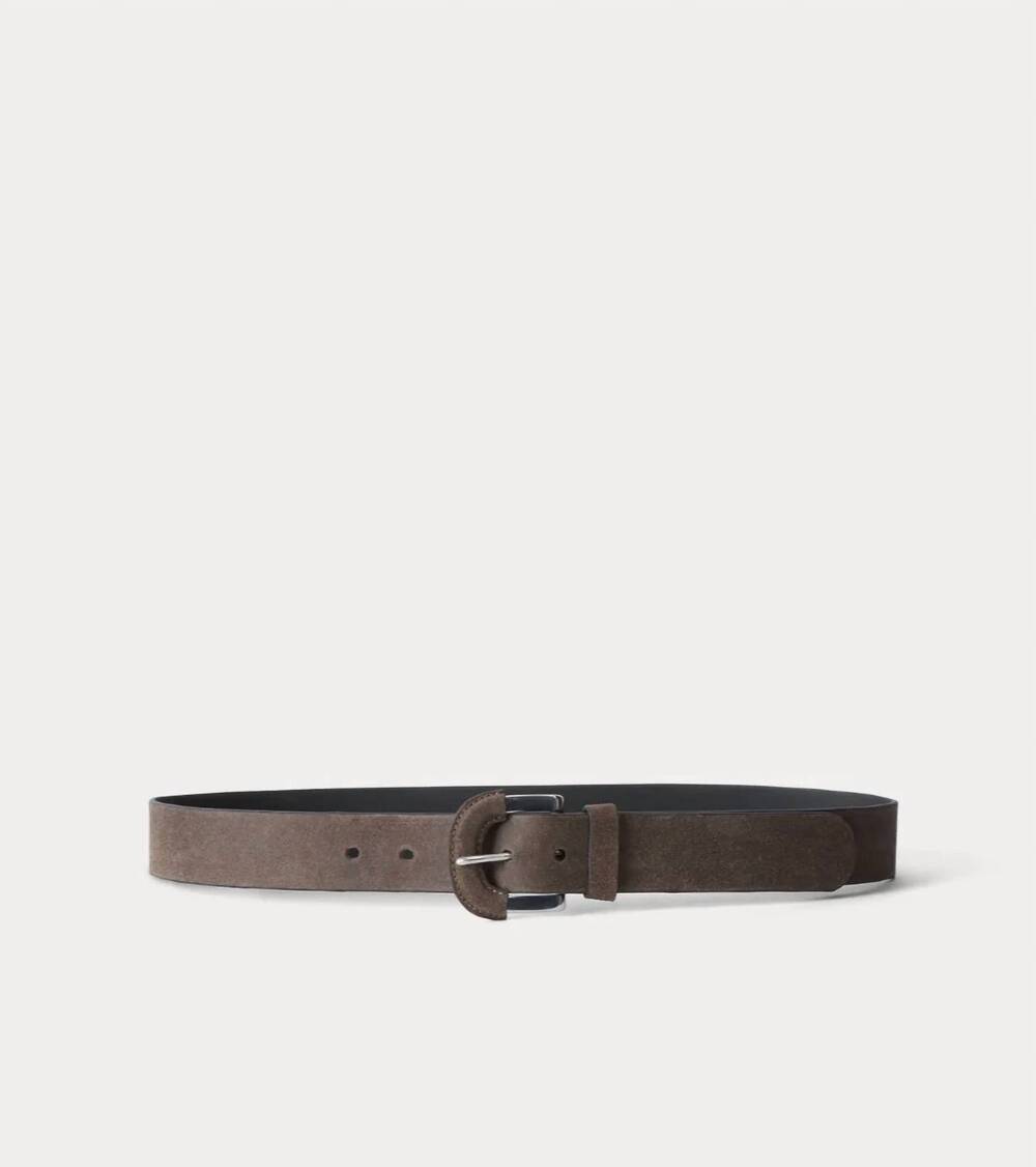 NEW RACHEL COMEY leather wrap borrelo belt in taupe